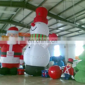 Inflatable Christmas Snow Man for Advertisement thumbnail-1