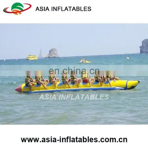 High Quality Inflatable Banana Boat Fly Fish, Inflatable Water Banana Boat, Inflatable Shark Boat for Water Ski Sports thumbnail-3