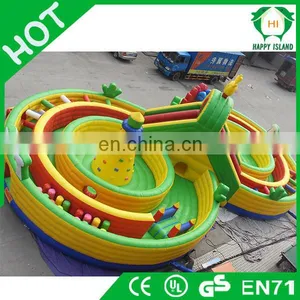 Used Inflatable Swimming Pool Amusement Park Toys thumbnail-3