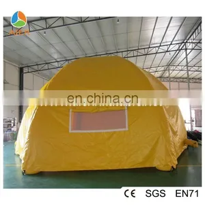 Large Inflatable Tents , Outdoor Event Tents , Yellow Inflatable Tent thumbnail-1