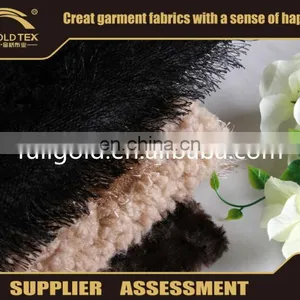 TR Lycra Jacquard Knitting Fabric From Shaoxing Textile Comfortable Plush Velour Fabric With Blanket thumbnail-2