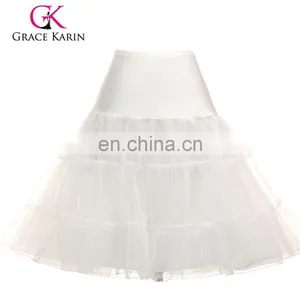 Grace Karin Ivory Tutu Petticoat Underskirt Crinoline Skirt For Wedding Vintage Dress CL008922-9 thumbnail-1