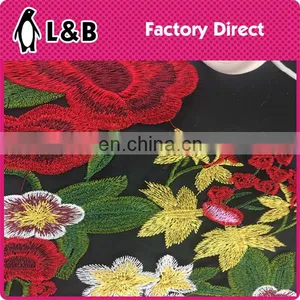 2017 New Dedign Popular Embroidery Colorful Flower thumbnail-4
