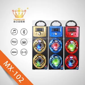 Portable Wireless Karaoke Bluetooth Speaker Subwoofer Mobile thumbnail-1