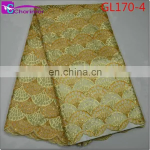 High Quality Charinter Organza Lace Fabrics GL170 thumbnail-5