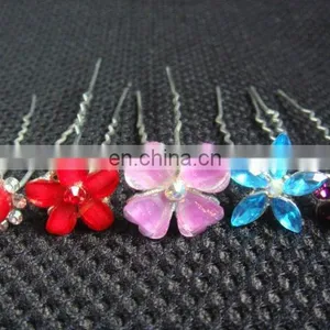 Wholesale Silver Rhinestone Hairpins thumbnail-1