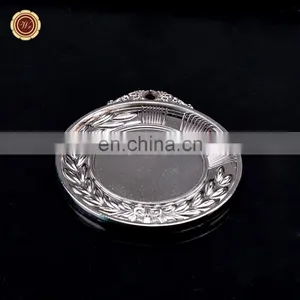 Wr Customized Design Quality Silver Foil Blank Medal Awards Ceremony Accessory Medal thumbnail-1