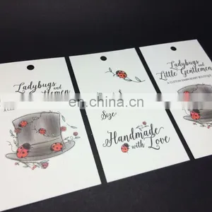 Garment Crownwin Recycled Jeans Paper Hang Tag With Logo Hang Tags thumbnail-4