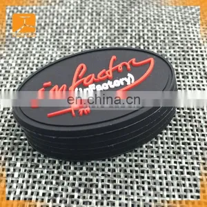Small Mini Custom Embossed 3D Rubber Badge Silicon Patch for Shoes thumbnail-2