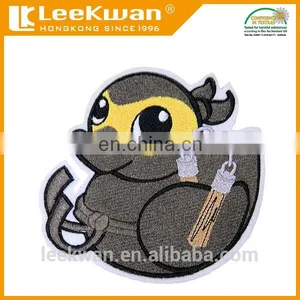 Hot Sale Duck Design Embroidery Patches With Sew-on Backing thumbnail-1