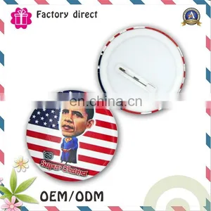 Wholesale Cheap Custom Design Plastic Button Badge 58mm Button Pin Badges thumbnail-1