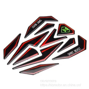 Spirit Beast Motorcycle Modified Oil Tank Pad Reflective Sticker Waterproof Multiple Choices BR101 thumbnail-4
