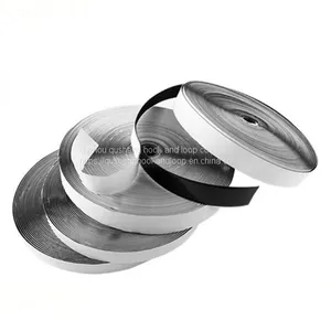30% Nylon 70% Polyester Self Adhesive Hook and Loop With Strong Rubber Adhesive Glue thumbnail-3