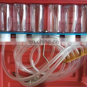 Portable Diesel Fuel Injector Common Rail Flow Meter Tester Diagnostic Tool With 24 Adaptors thumbnail-4
