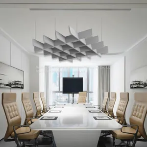 Acoustic Ceiling Cloud in Working Space thumbnail-1