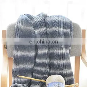 Fancy Acrylic Blend Aran Weight Colorful Fancy Air Yarn for Sweater thumbnail-6