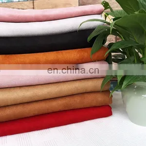 Polyester Fabric Colorful Suede Fabric for Home Textile/garment thumbnail-1