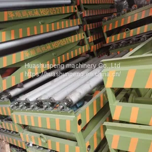 Woodworking Machinery Hydraulic Lifting Table Saw Edge Machine Sanding Assembly Line Inlet and Outlet Plate Stacking 3 Tons thumbnail-3