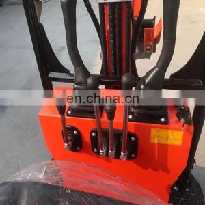 China Supply 1000KG Hydraulic Small Digger Mini Excavator thumbnail-5