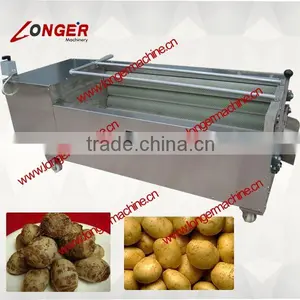 Potato Cleaning and Peeling Machine|Sweet Potato Washing Machine thumbnail-1