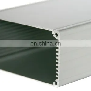 SHENGXIN Big Size Color Powder Coated Aluminum Extrusion Enclosure for Electric Motor Shell Aluminium Alloy Case thumbnail-4