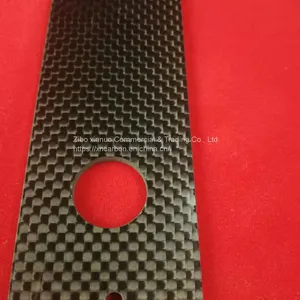 3/5/8/10mm 500*600mm 3K Plain Matte Carbon Fiber Sheet/plate With +/-45 or 0/90 Degree thumbnail-4