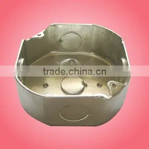 Electrical Rust-proof Steel Outlet Boxes--4" Octagon Boxes thumbnail-1