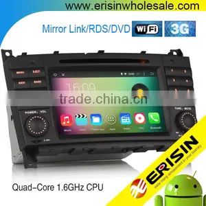 Erisin ES2508B 7" Mercedes W209 2 Din Car Audio With GPS 3G WiFi thumbnail-1