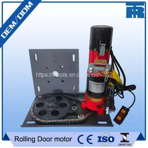 MOTOR COM TESTEIRA PARA PORTA DE ENROLAR AUTOMÁTICA AC 300 KG thumbnail-1