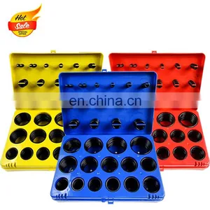Wholesale Price Heat Resistance Rubber O Ring Box Silicone FKM NBR FFKM EPDM HNBR O-Ring Kit VMQ Buna FPM Kalrez Oring Kit thumbnail-1