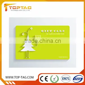 Custom Design Plastic Gift Card for Christmas / Festival thumbnail-5