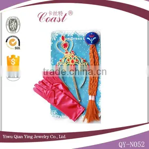 Blond Braided Frozen Elsa Head Band Hair Piece thumbnail-3