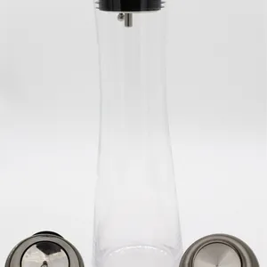 Custom 48oz Water Filter Pitcher Glass With Lid for Juice Lemon Iced Tea Glass Water Carafe thumbnail-1