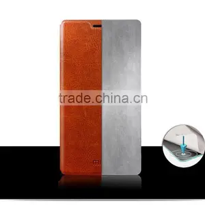 MOFi Case Cover Housing for Samsung GALAXY E5, Samsung E500, Mobile Phone PU Slim Flip Cover for Samsung GALAXY E5 thumbnail-5