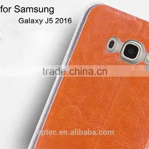 MOFi Original Back Housing for Samsung GALAXY J5 2016 J510F, Mobile Phone Leather Flip Cover Case for Samsung J5 2016 thumbnail-2