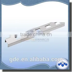 Metal Chrome Slotted Stripping With Single Hole thumbnail-1