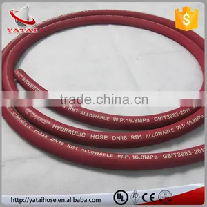 High Pressure Rubber Hydraulic Hose Made In China thumbnail-3