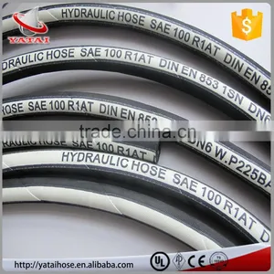 DIN EN 853 1SN High Pressure Steel Wire Braided Hydraulic Hose thumbnail-2