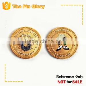 Custom Gold Coins Jack Maple Challenge Coin Cheap Coins for Sale 3D Challenge Coins thumbnail-1
