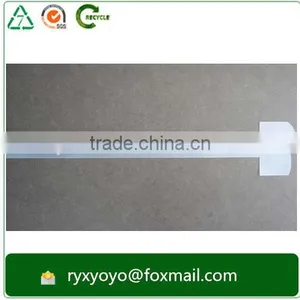 High Quality Supermarket Plastic pp White Hanging Display Shelf Strip thumbnail-6
