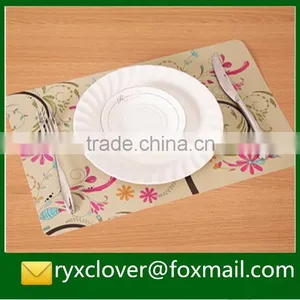 PP Plastic Waterproof Colorful Placemat Table Dish Mat thumbnail-3