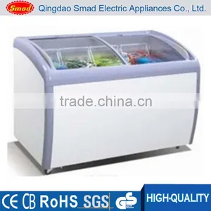 Glass Top Chest Freezer Showcase Sliding Glass Doors thumbnail-1