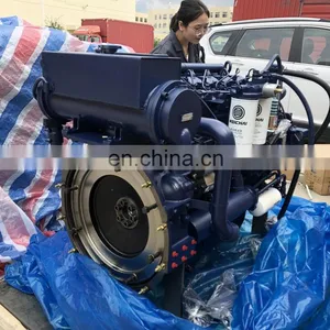 Mesin Tempel 185hp Weichai WP6C185-21E220 Electronically Controlled Common Rail Marine Diesel Engine thumbnail-4