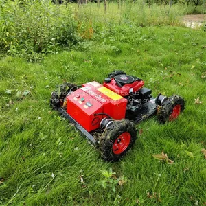 Robot Slope Mower, China Industrial Remote Control Lawn Mower Price, rc Mower for Sale thumbnail-4