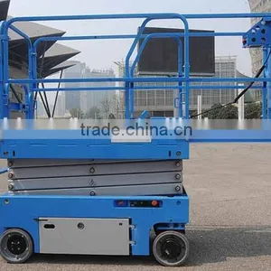 Mobile Scissor Lift Platform 10m, 4 Wheels Lift Platform thumbnail-3