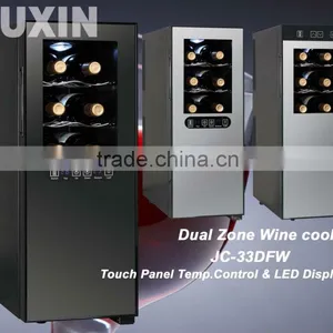 FUXIN:JC-33D.Thermoelectric Wine Cooler With12Bottles/Slim Wine Cooler, thumbnail-1