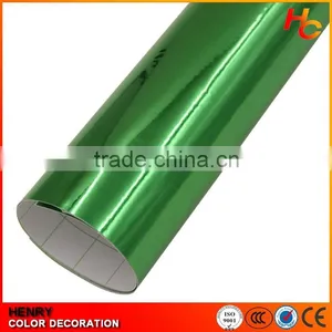 Best Price Fashion Self Adhesive Vinyl Wrap Rolls Chrome Black Car Wrap Vinyl thumbnail-1