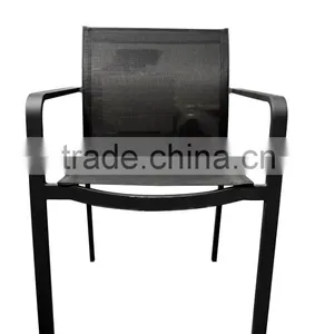 Eco-friendly Top Quality Leisure Furniture Grey Outdoor Aluminium Cheap Chair / Acapulco Chair thumbnail-5