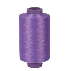 Polyester Textured Yarn Dope Dyed DTY 150D 300D thumbnail-2