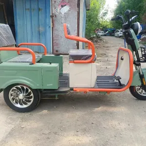 Hot Sale Cheap Foldable 3 Wheel Motorcycle Usa Electric Tricycle Passenger and Cargo Car thumbnail-1
